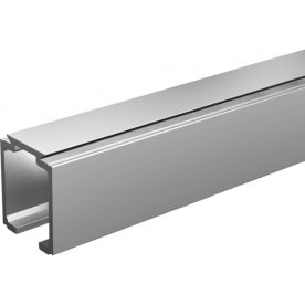 Rail aluminium anodisé section 33 x 27 mm