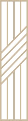 Claustra bois 5 diagonales et 5 lames droites en chêne Modèle SHIGATSU